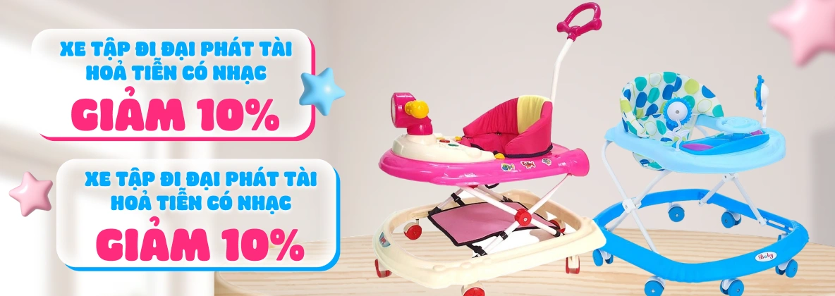 Banner NH xe tập đi